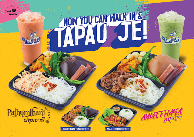 Boat Noodle Introduces ‘Tapau Je’, An Initiative To Encourage F&B Delivery and Take-Away