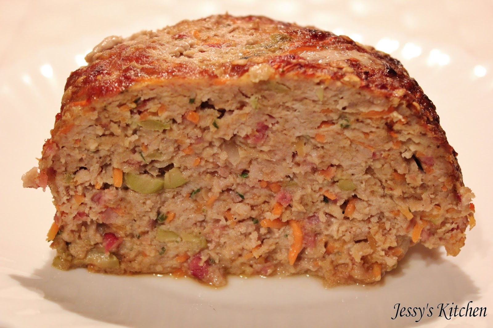 Jessy's Kitchen: Pain de viande aux saveurs méditerranéennes