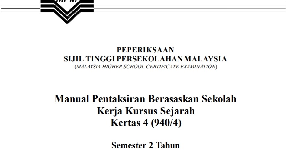 Jadual kerja kajian kes sejarah