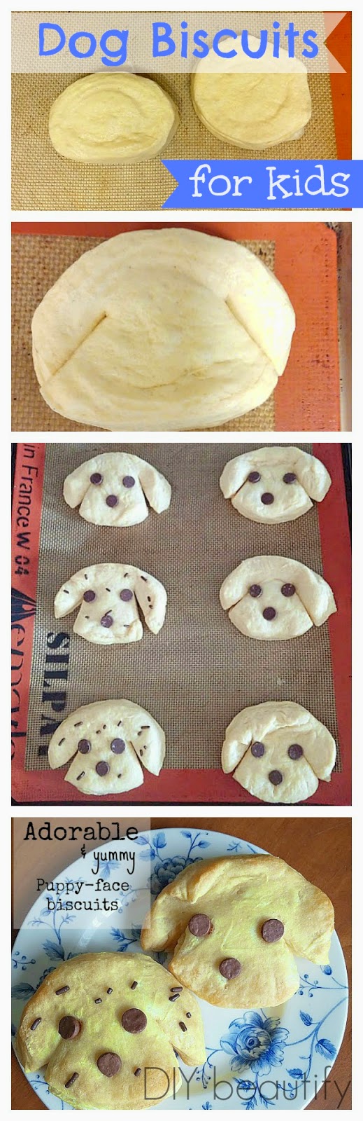 Easy {and delicious} Dog Biscuits for Kids! DIY Beautify Creating