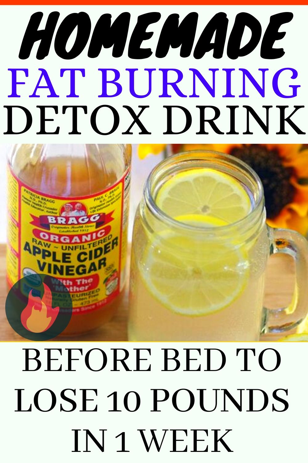 Fat Burning Detox Drink Before Bed To Lose 10 Pounds In 1 Week