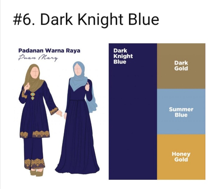 Tips matching Warna Tudung dan Baju Miza Talib