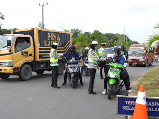 109 Kendaraan Ditilang Pada Hari Pertama Operasi Zebra Seligi 2019