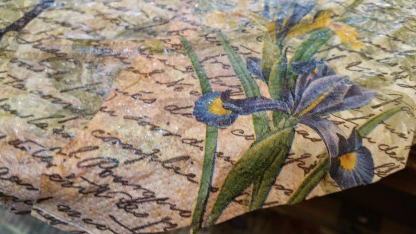 Lazy Susan Redo Decoupage with Napkins Redo It Yourself Inspirations