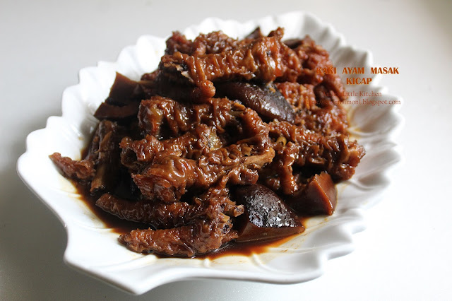 resepi kaki ayam masak kicap