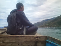 Perahu di Danau Toba