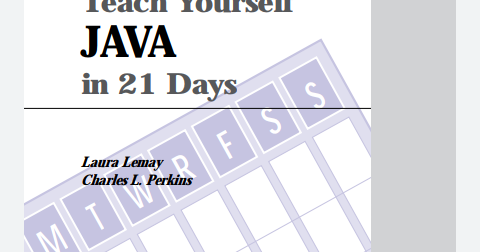 JAVA Teach Yourself Java In 21 Day Learn Java easily(Pdf book)