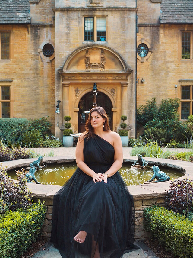 Foxhill Manor one shoulder tulle dress Foxhill Manor one shoulder tulle dress