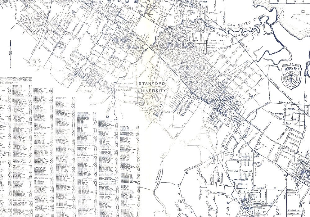 Menlo Park, California - Menlo Park California Map