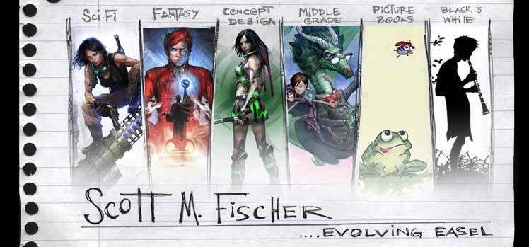 Scott M. Fischer Evolving Easel