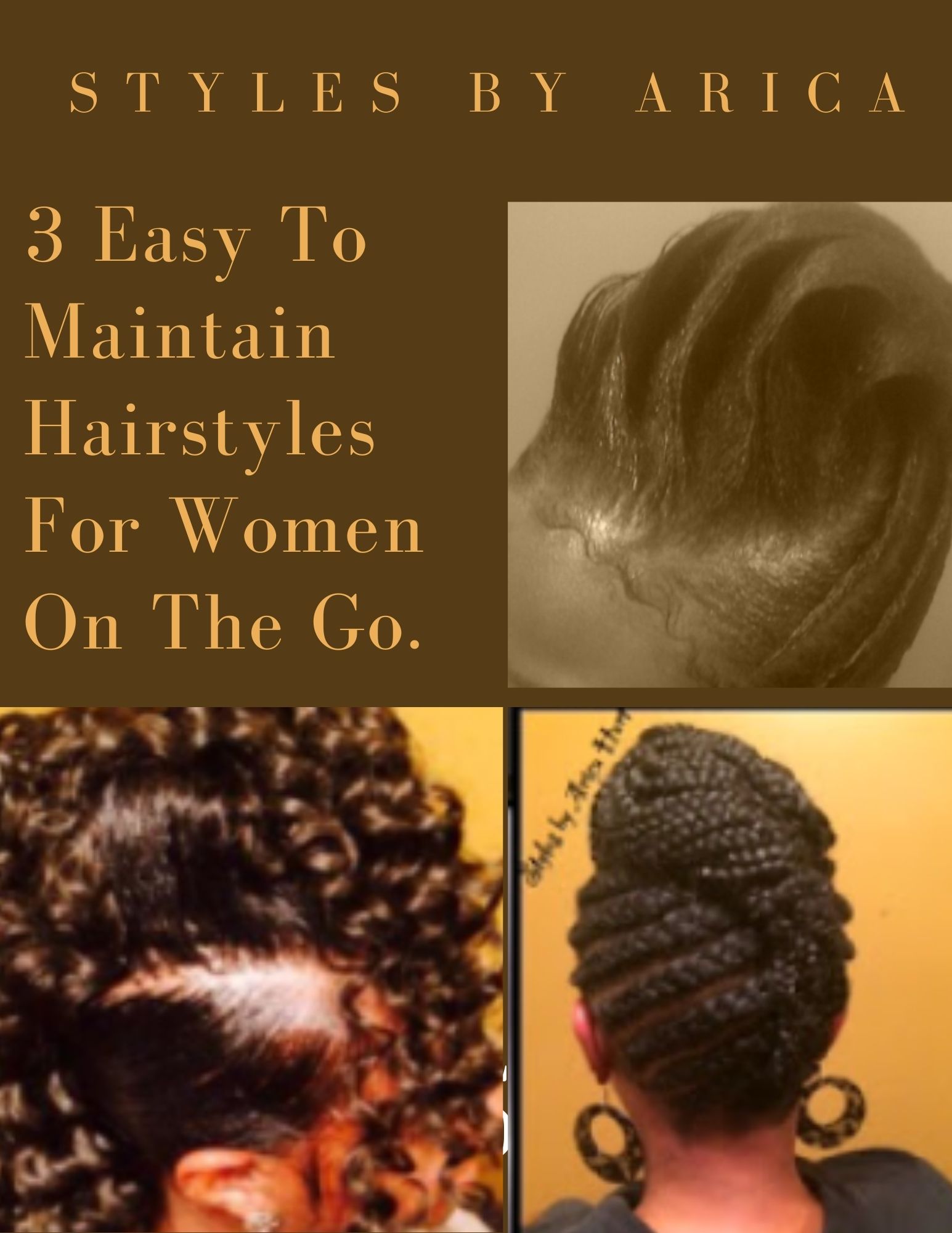 4 Hairstyles For Yoga | Quick & Easy Hairstyles | BlackDoctor.org