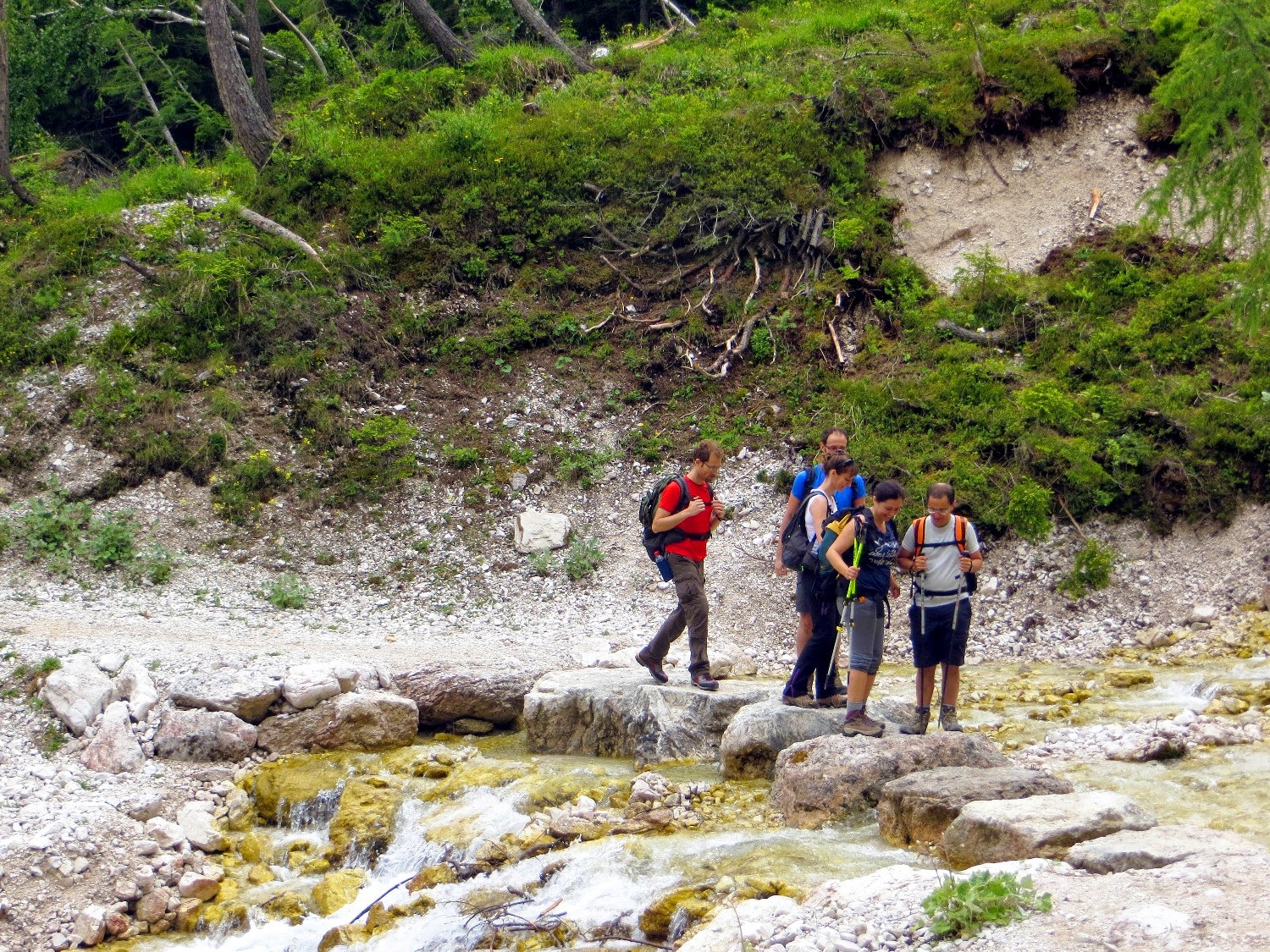 escursione in val travenanzes cortina d'ampezzo