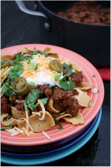 Frito Pie ...and the makings of a Chilito! - All Roads Lead to the Kitchen