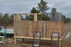 coop chicken pallet nesting inside boxes windows accommodate