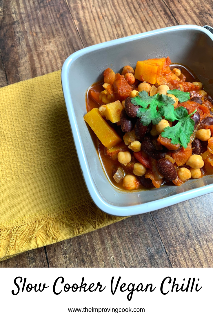 Slow Cooker Vegan Chilli