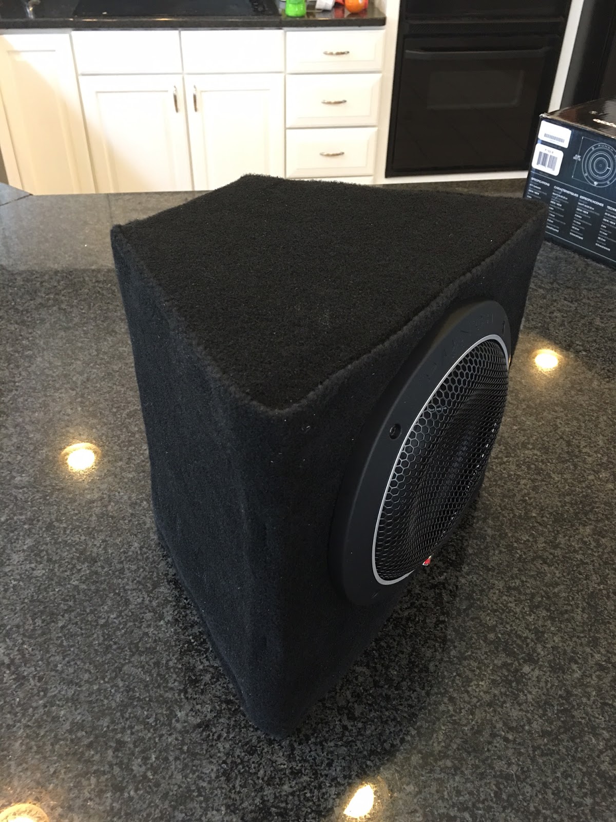My Mazda CX5 Custom Subwoofer Step 2 Building a Custom 8" Subwoofer Box