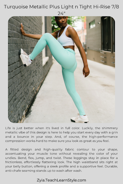 Zyia Active New Releases - Beautiful Summer Colors and New Work Flow Gaucho  Pants