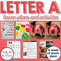 Learning with Mrs. Langley Letter A lesson plans