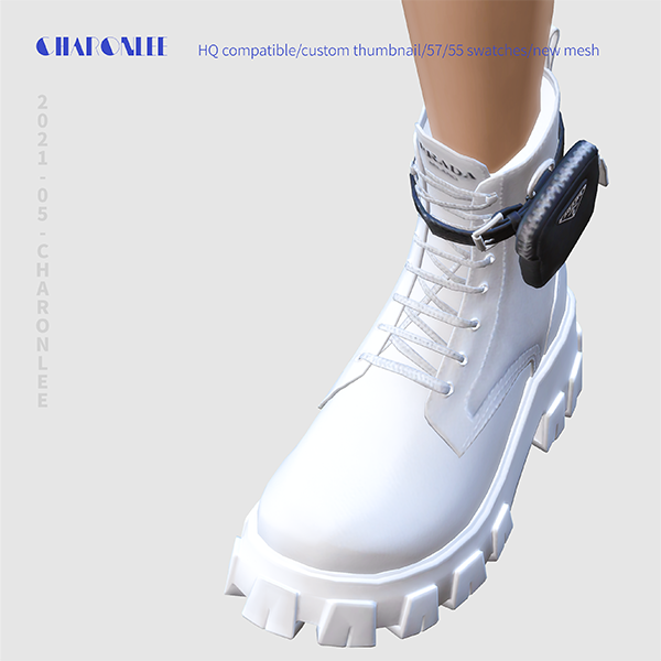 Charonlee: 【Prada Rois And Monolith Boots】