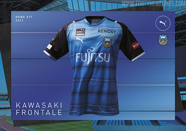 Kawasaki Frontale 2021 Home, Away & ACL Kits Revealed - Footy ...