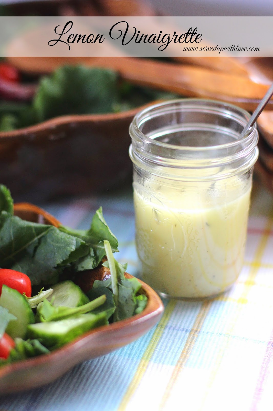 Lemon Vinaigrette Served Up With Love