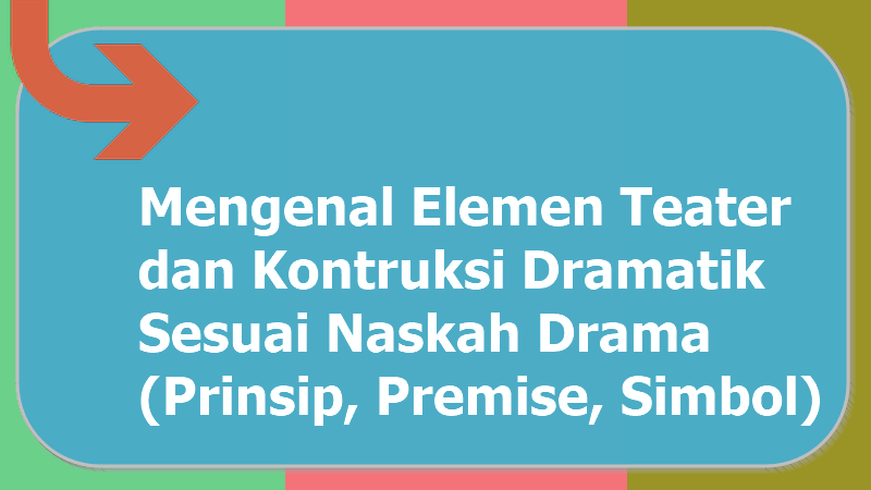 Jelaskan alur dan setting dalam sebuah naskah drama