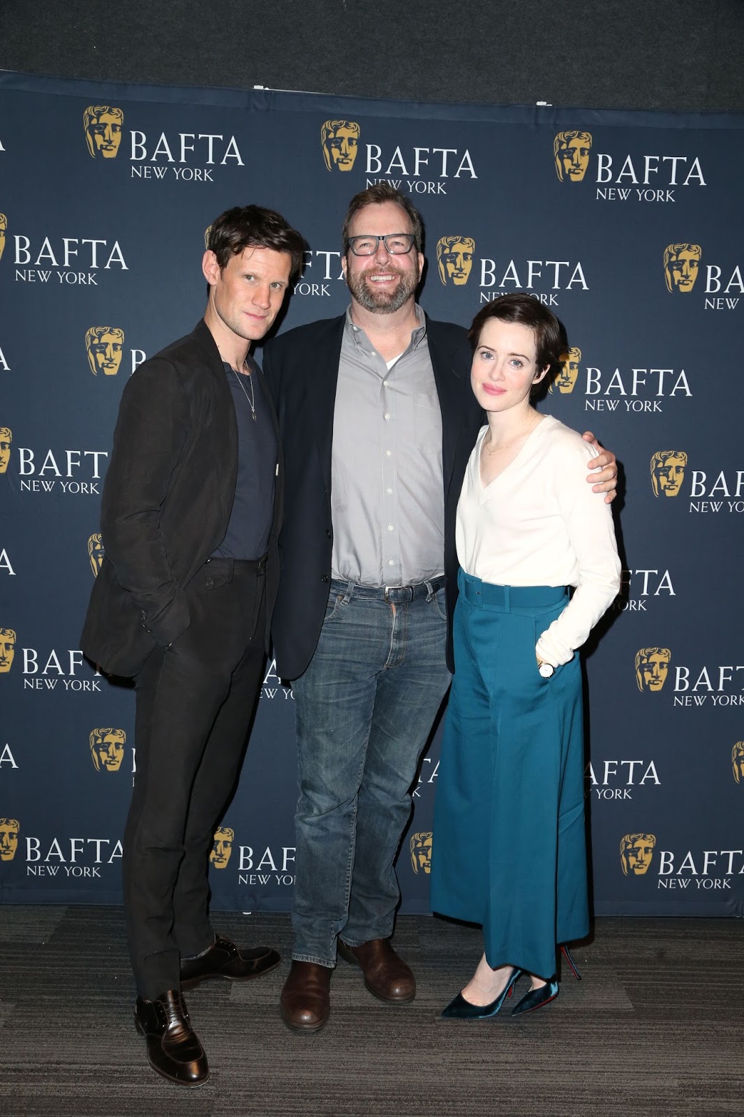 Who-Natic: Photos - Matt Smith and Claire Foy - BAFTA New York - The Crown