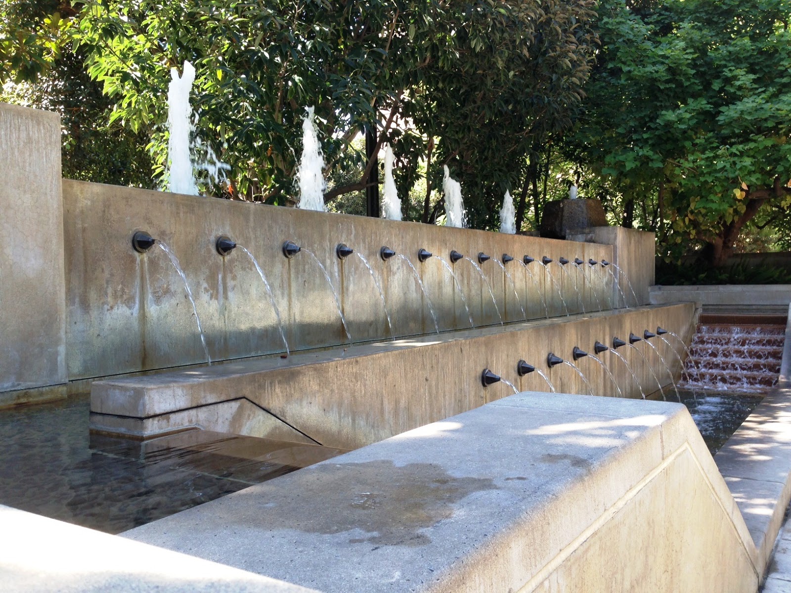 The World on Wheels The Fountains of Los Angeles