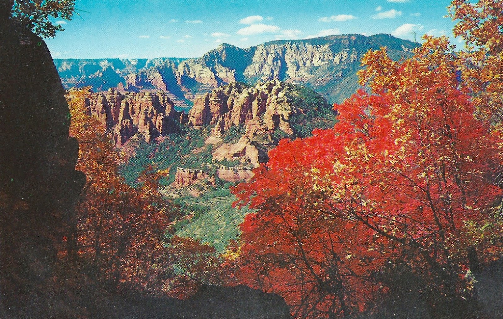 My Favorite Views Arizona Oak Creek Canyon, View from Schnebly Hill