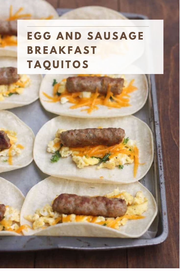 Egg and Sausage Breakfast Taquitos Recipes My Era