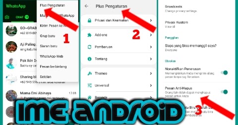 Cara Download Dan Akifkan Whatsapp Mod Anti Delete Hapus Pesan Hardifal
