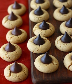 Peanut Blossom Cookies recipe by Season with Spice