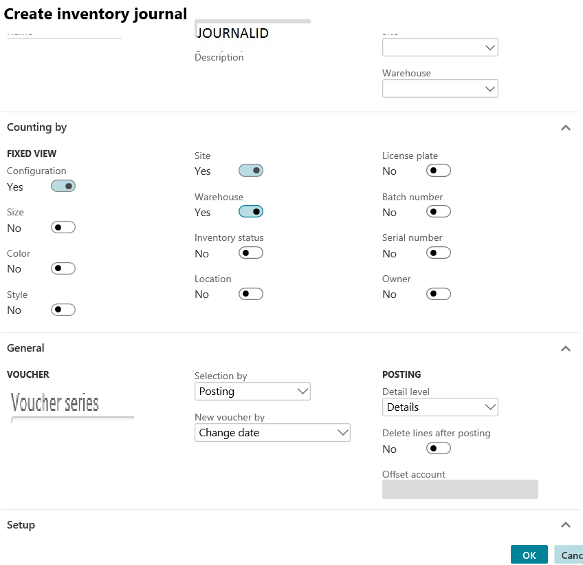 D365 Solutions Microsoft Dynamics Solved Counting Journal in D365
