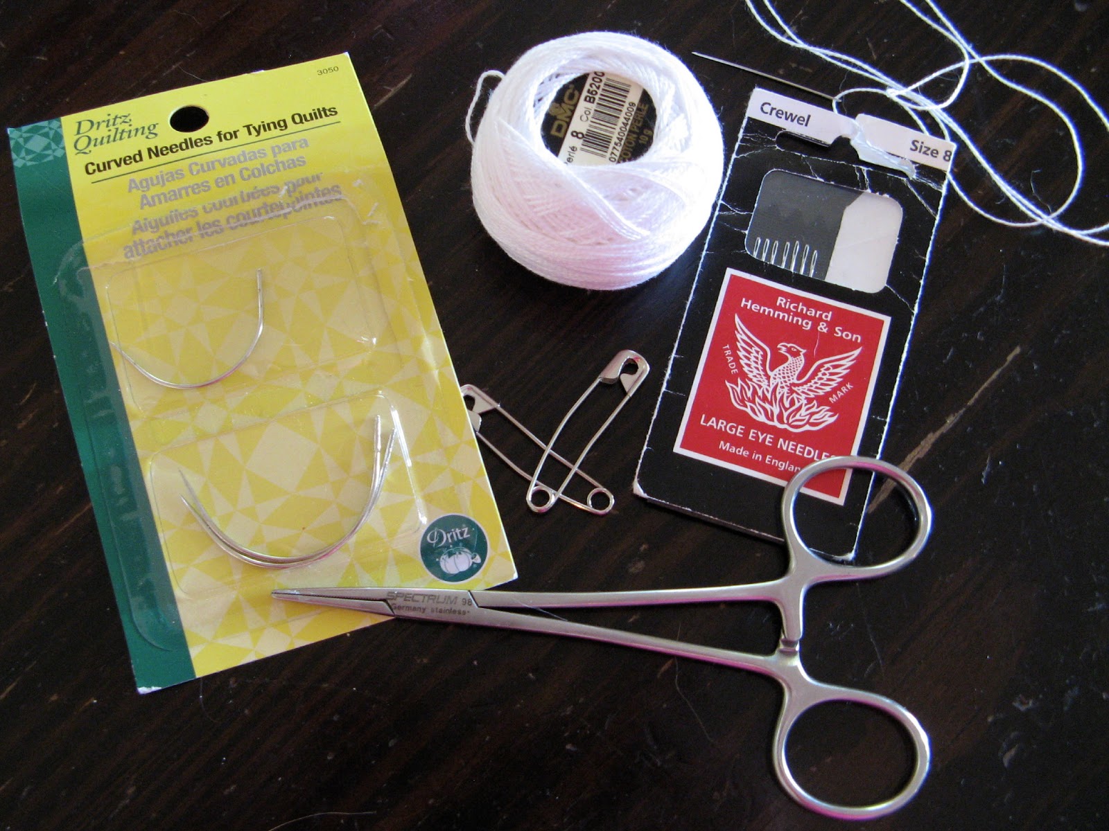 Sew Fabulous Quilt Shop Tutorial How To Hand Tie A Quilt