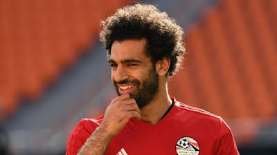 محمد صلاح مع منتخب مصر محمد صلاح