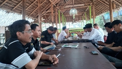 Ketua Apdesi Dan Kades Kecamatan Rajeg Diskusi Bareng Himpunan JTR 