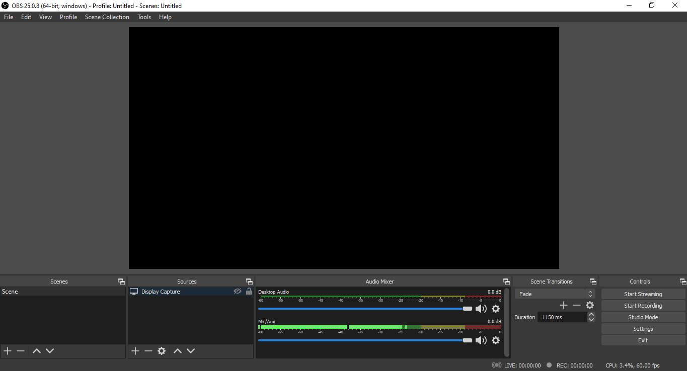 obs record window obs record window