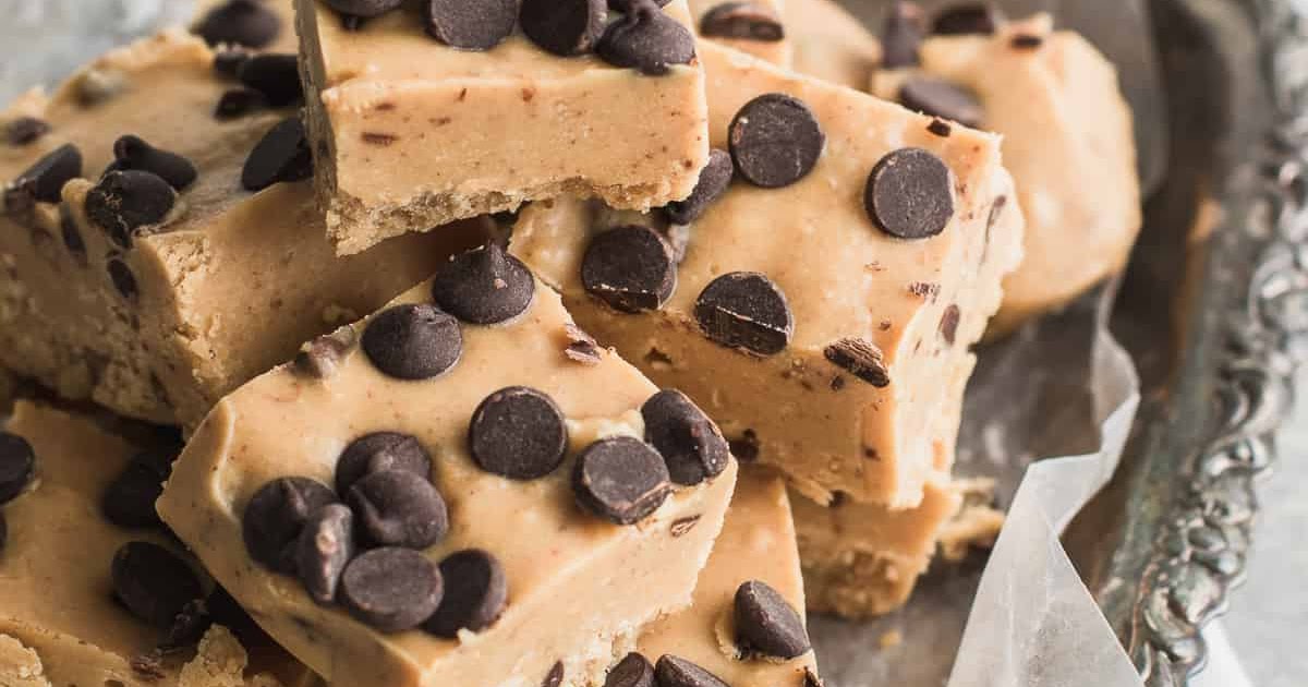 Easy Cookie Dough Fudge Recipe