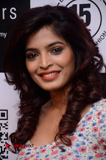 Actress Sanchita Shetty Pos at Mirrors Salon App Launch Event0002