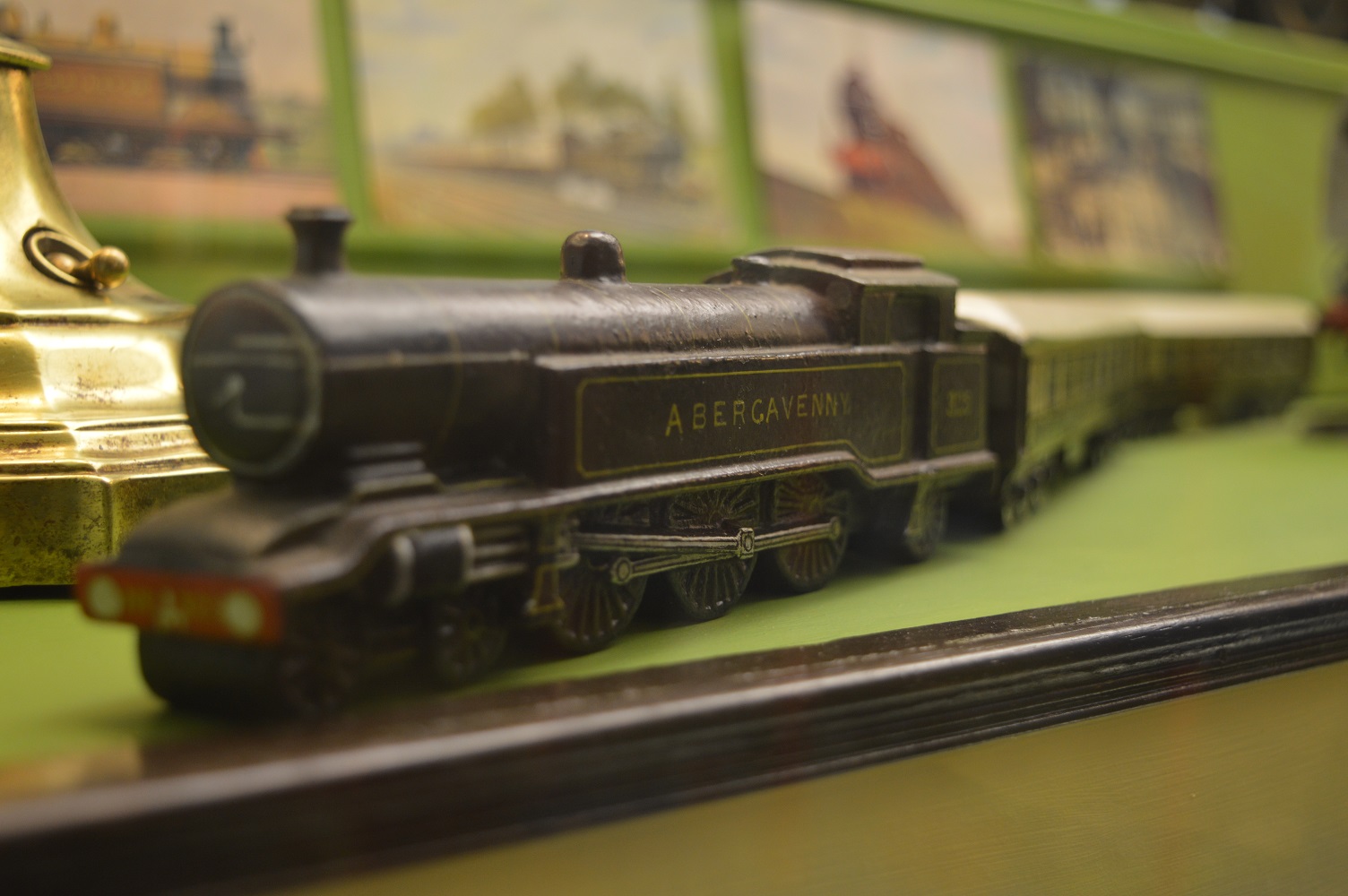 Brighton Toy and Model Museum The train Now Standing in the Museum