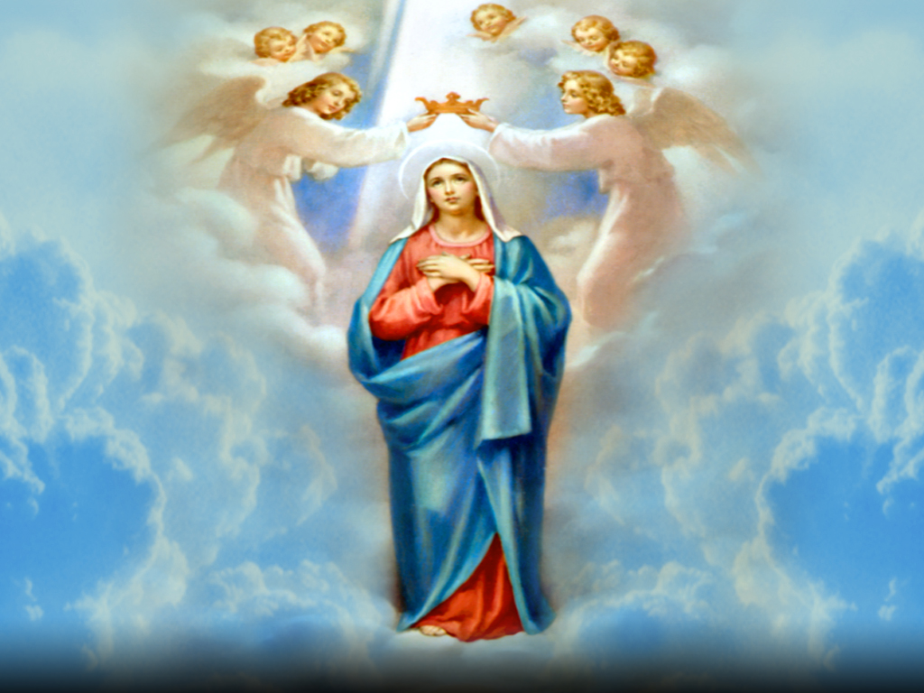 Holy Mass images...: THE QUEENSHIP OF THE BLESSED VIRGIN MARY