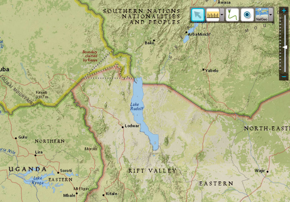 +Ke Lake Turkana largest desert lake in the world
