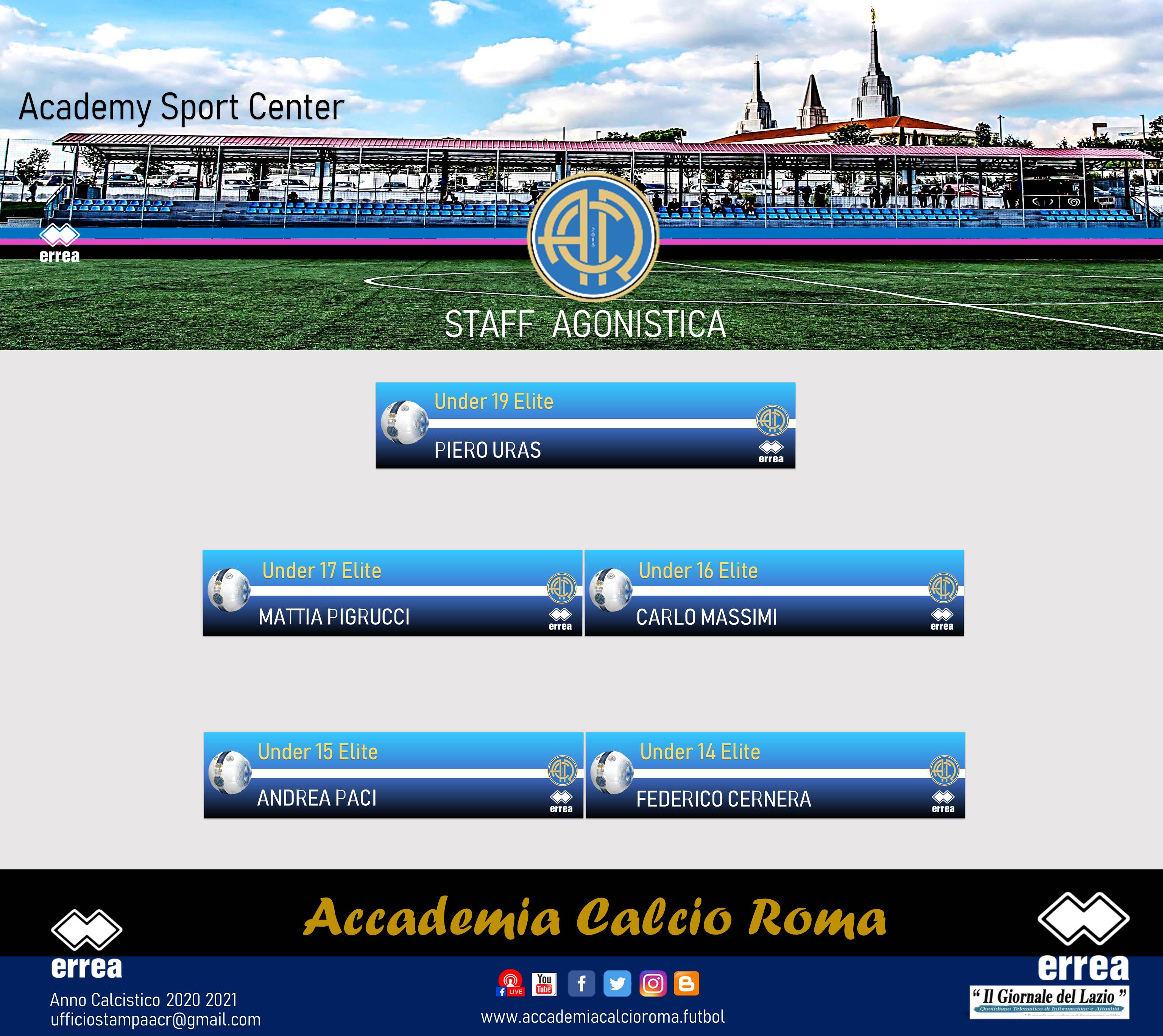 Accademia Calcio Roma Staff Agonistica