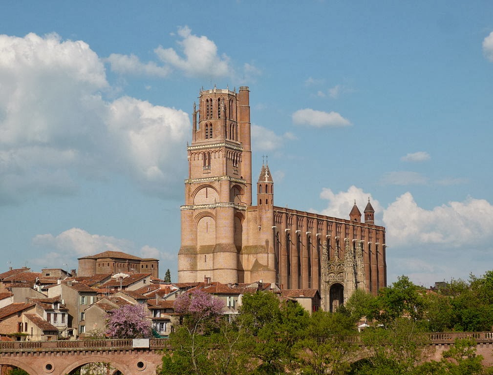 The Saint-Cecile cathedral in Albi