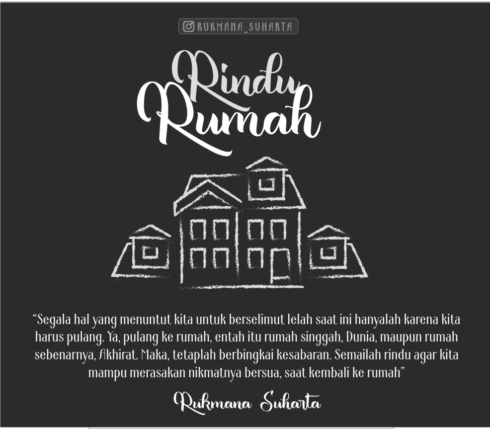 Rindu Rumah | A Learner's Journal