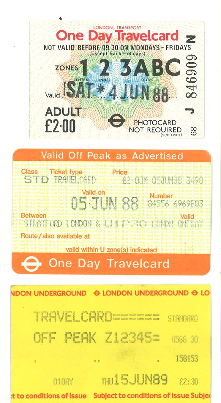 one day travel card zone 1 3