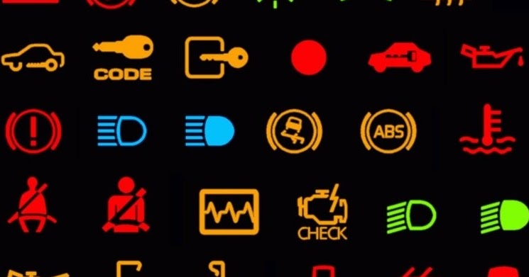 Témoin voiture tableau de bord