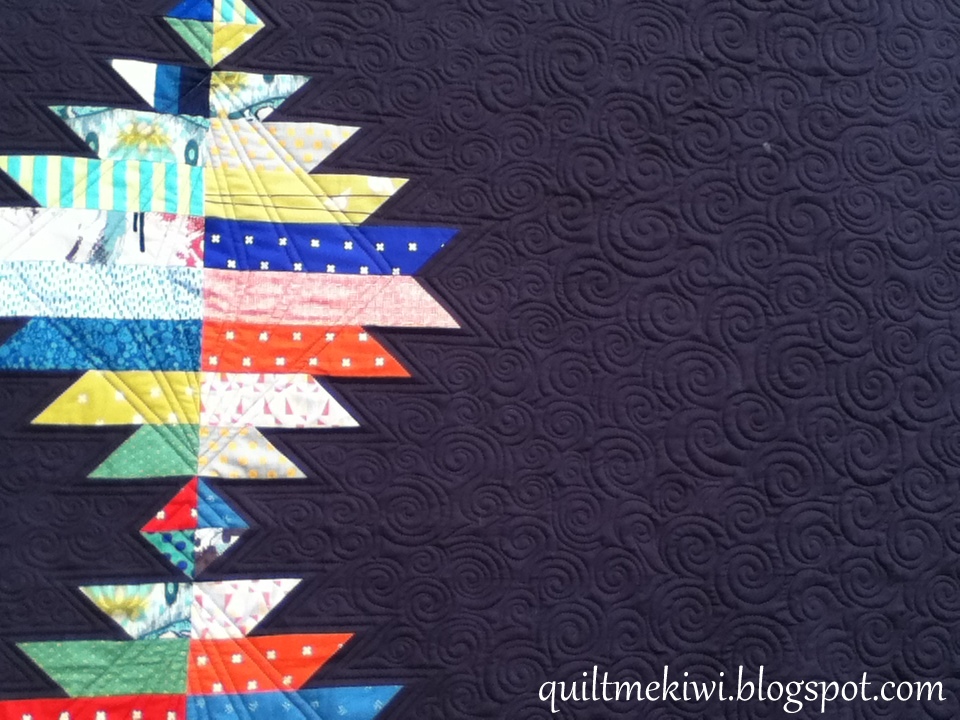 quiltmekiwi Custom Quilting Pat's Moroccan Lanterns
