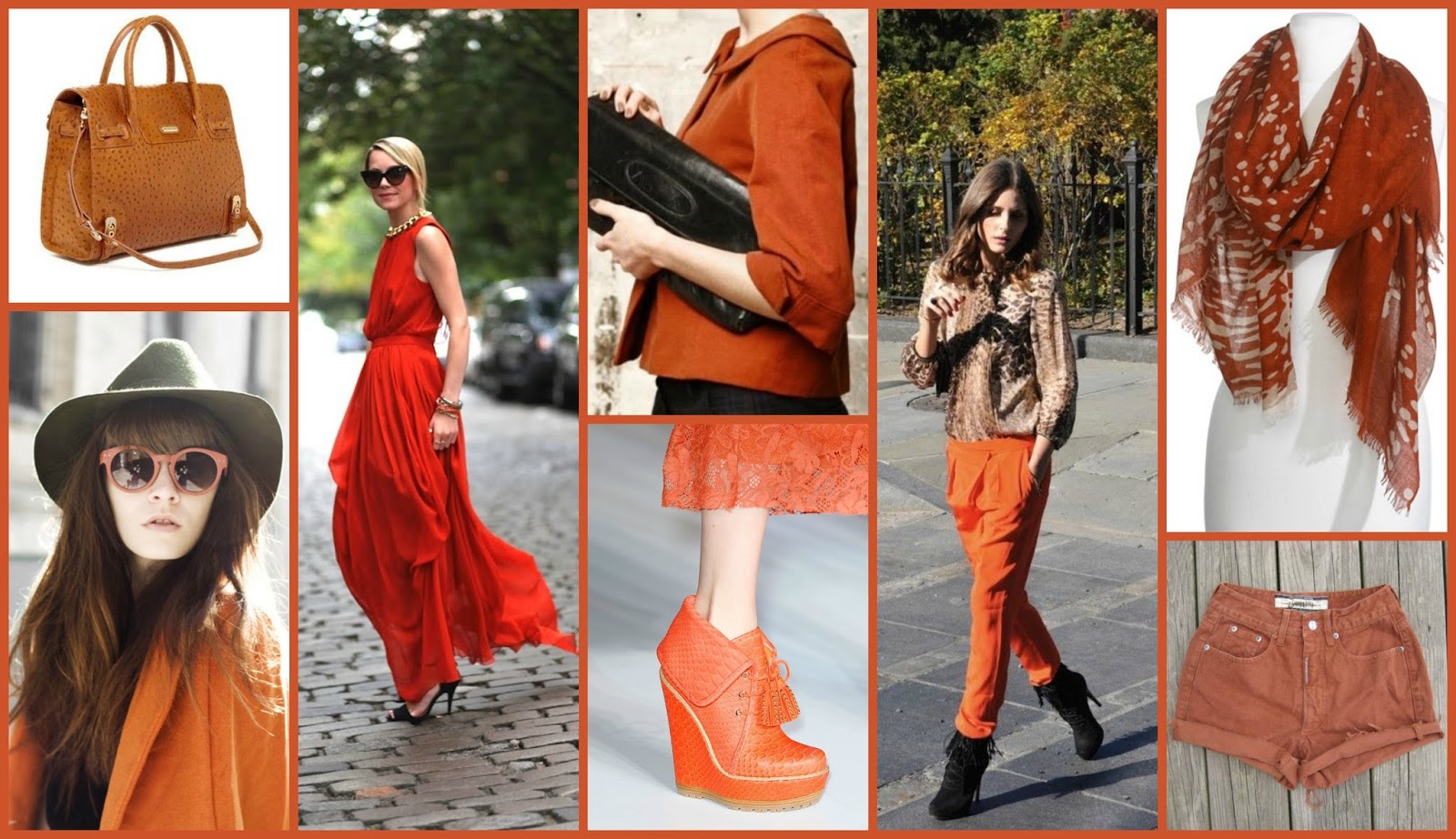 Finery Style Corner {Burnt Orange}