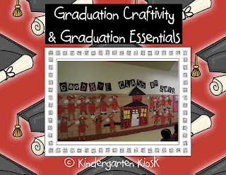 Kindergarten Kiosk: Kindergarten Graduation Craftivity and Graduation